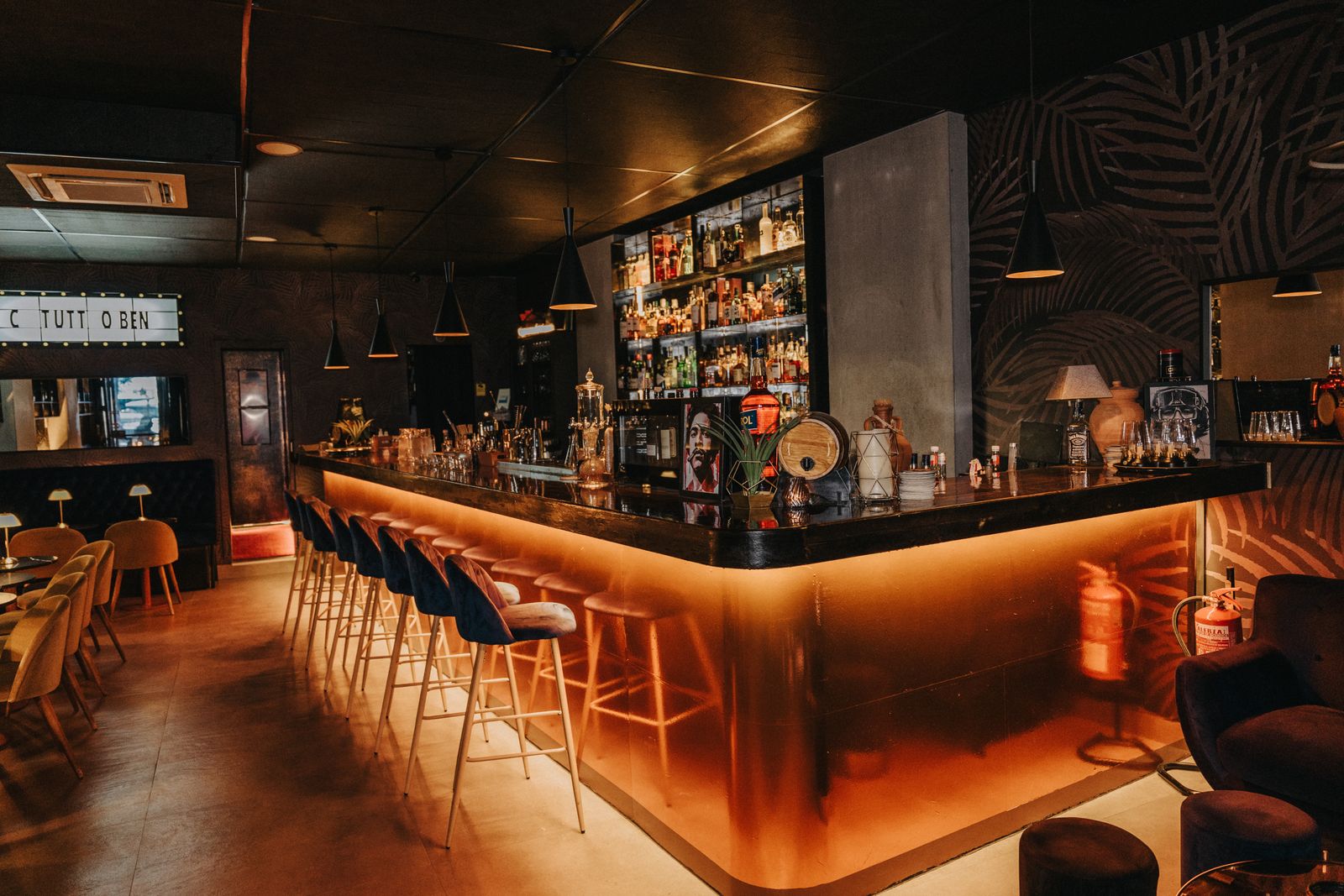 Hotel and restaurant interiors