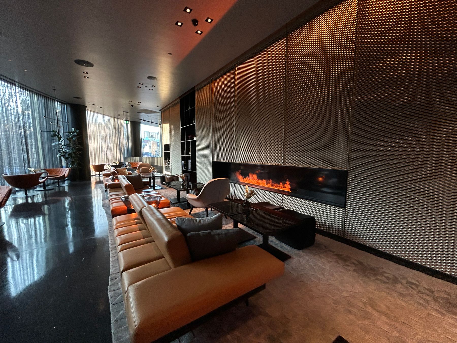 Hotel and restaurant interiors