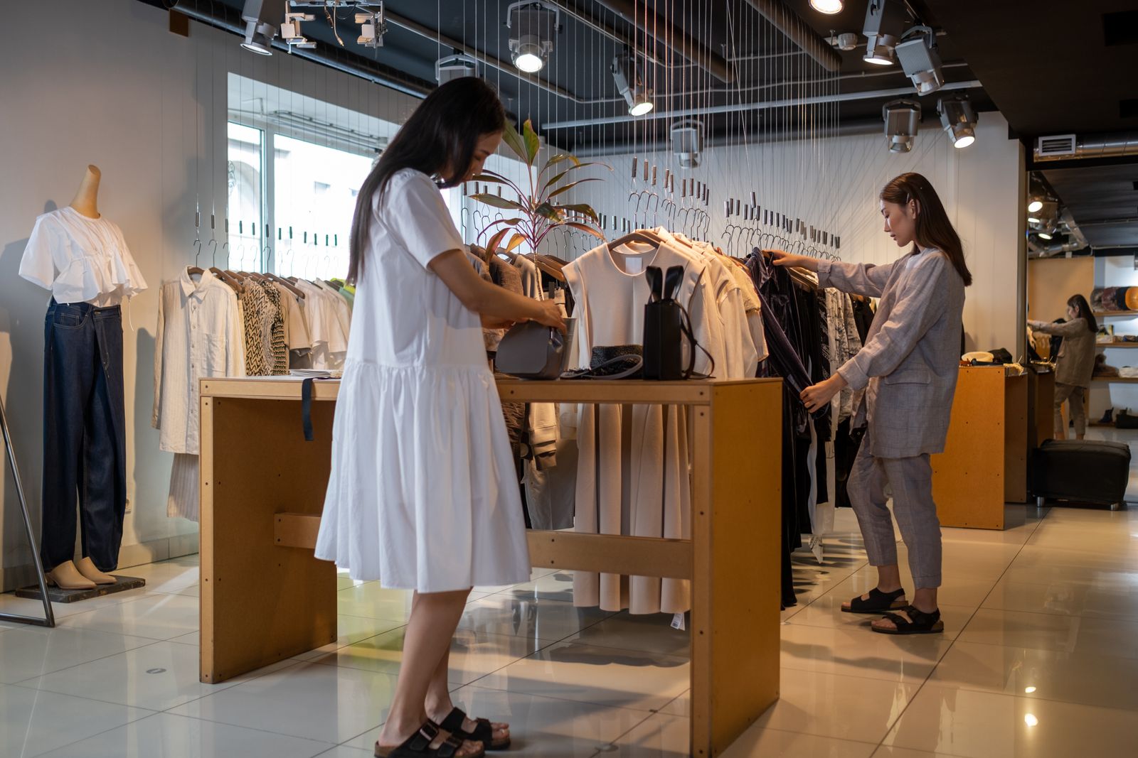 Retail store interior