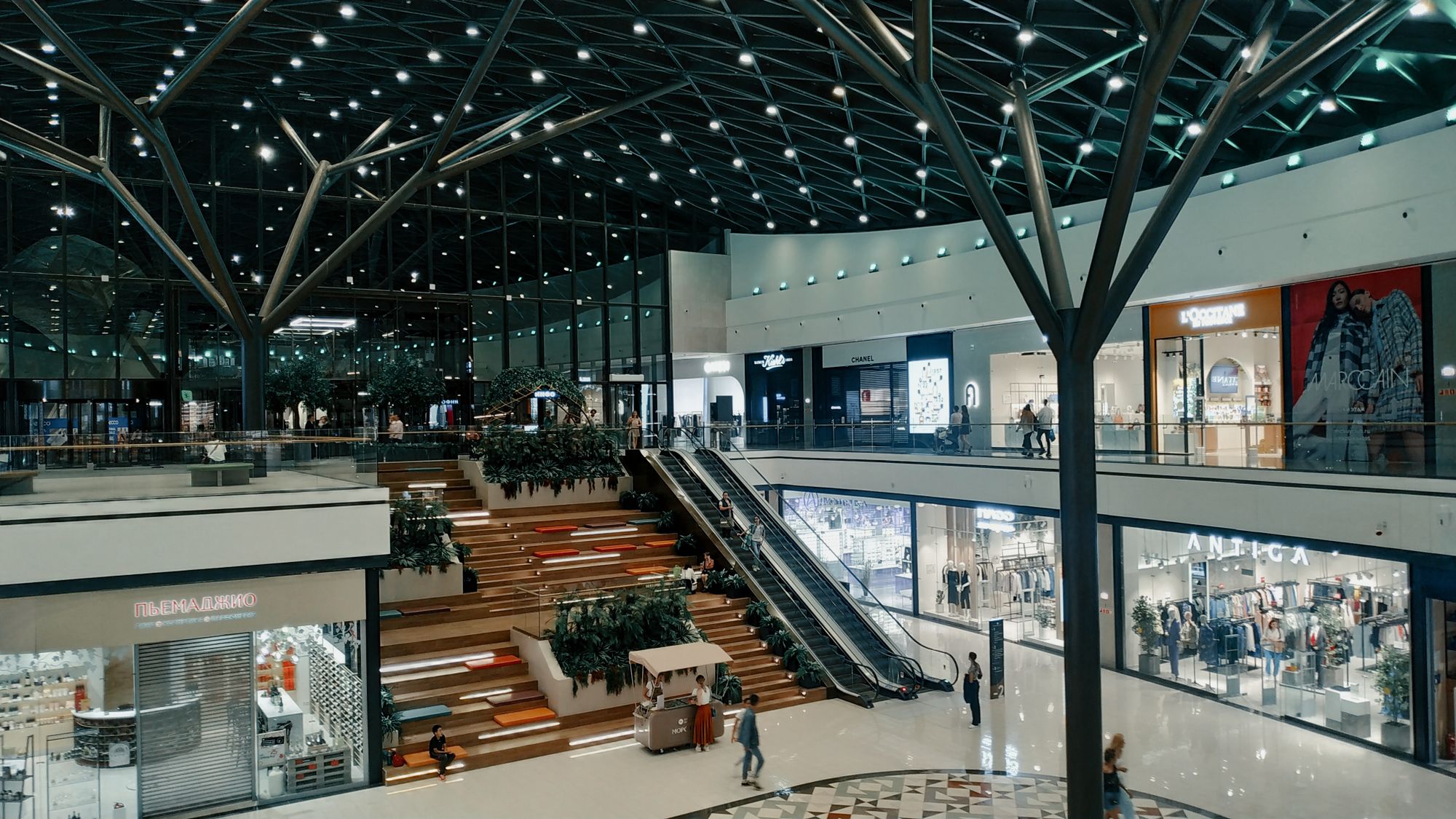 Retail store interior