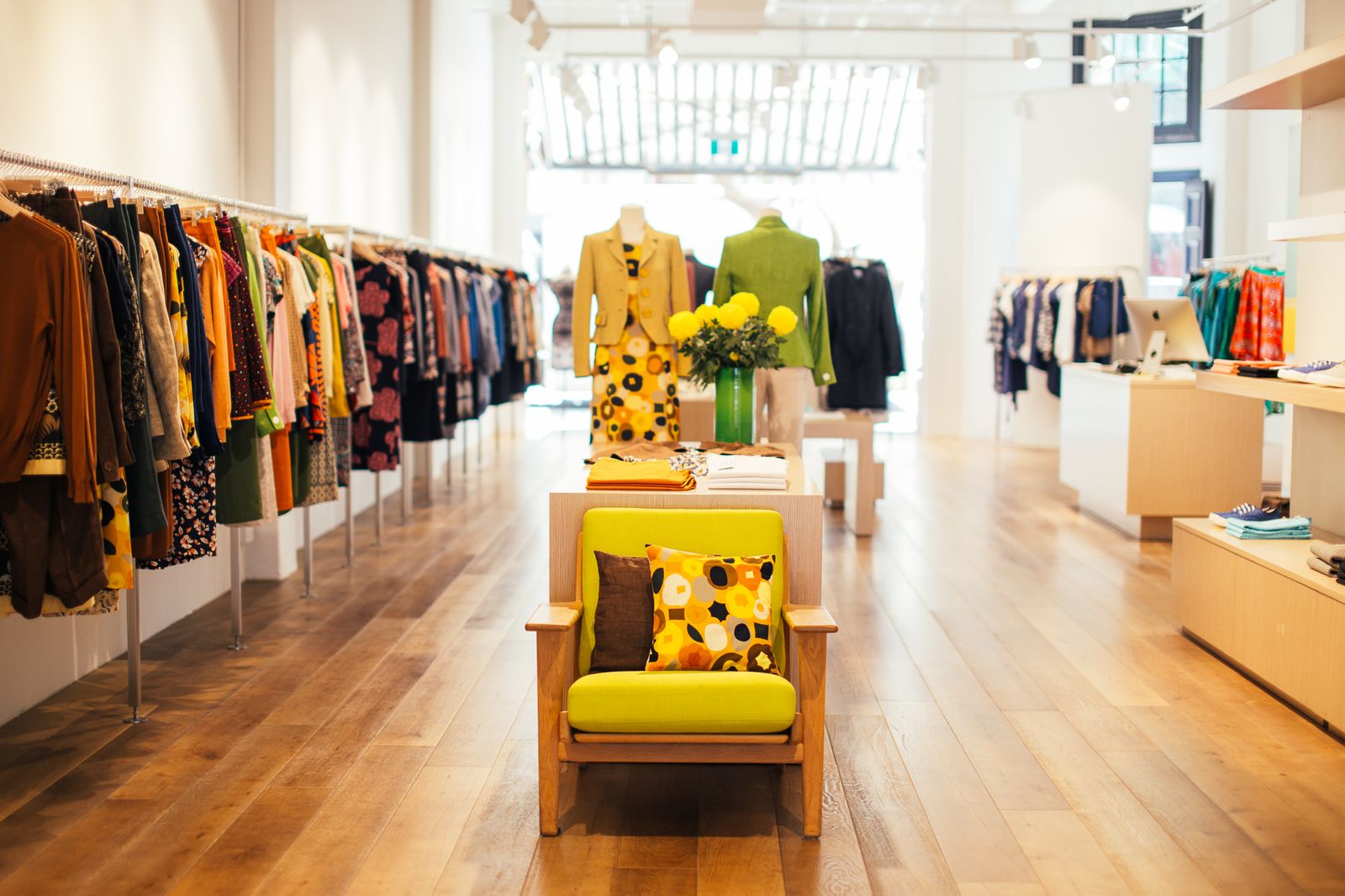 Retail store interior